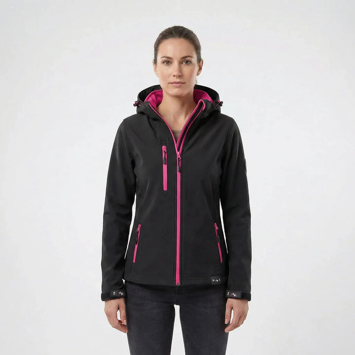 Damska kurtka softshell z kapturem - Maxima