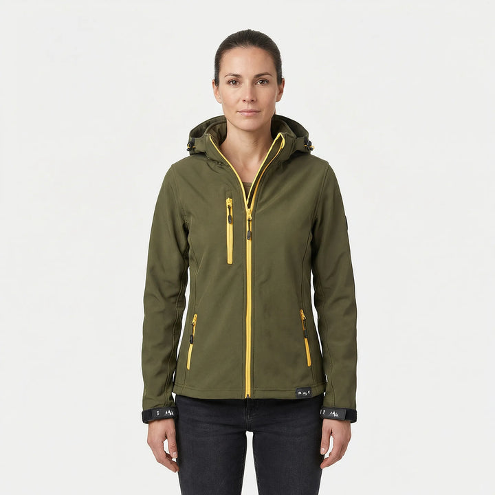 Damska kurtka softshell z kapturem - Maxima