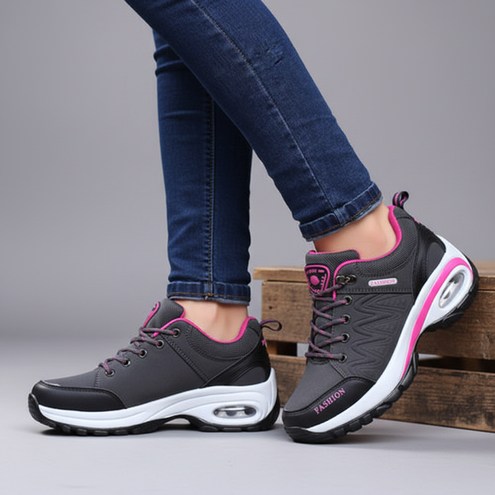 Damskie ortopedyczne buty trekkingowe - Heather