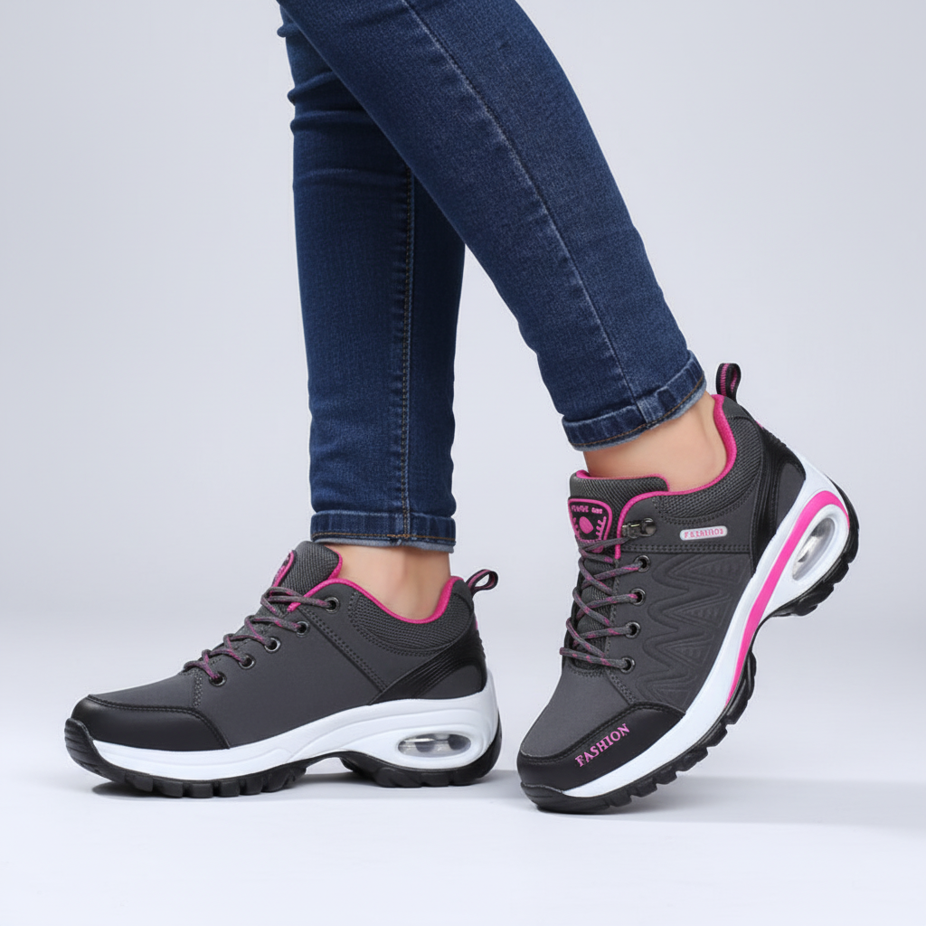 Damskie ortopedyczne buty trekkingowe - Heather