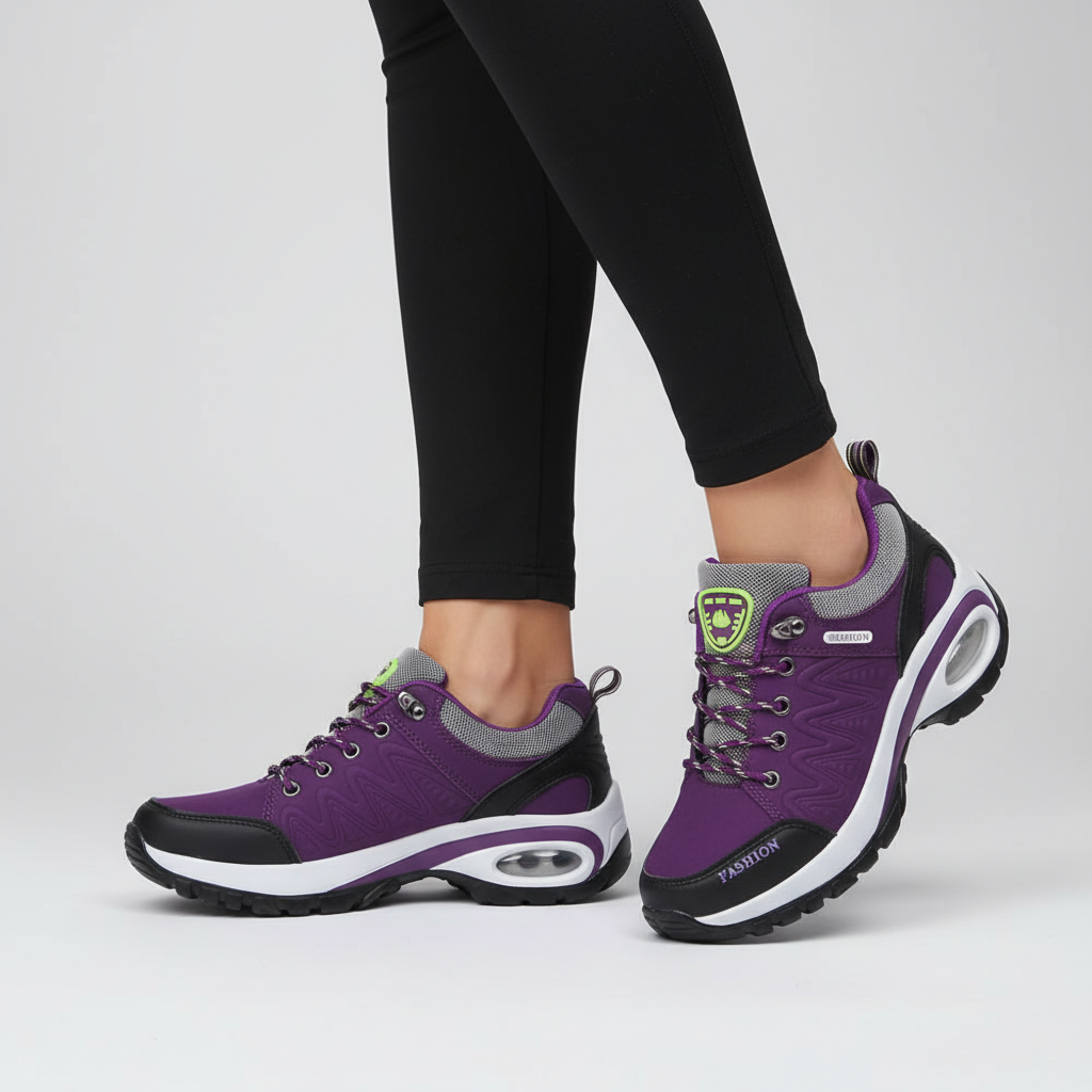Damskie ortopedyczne buty trekkingowe - Heather