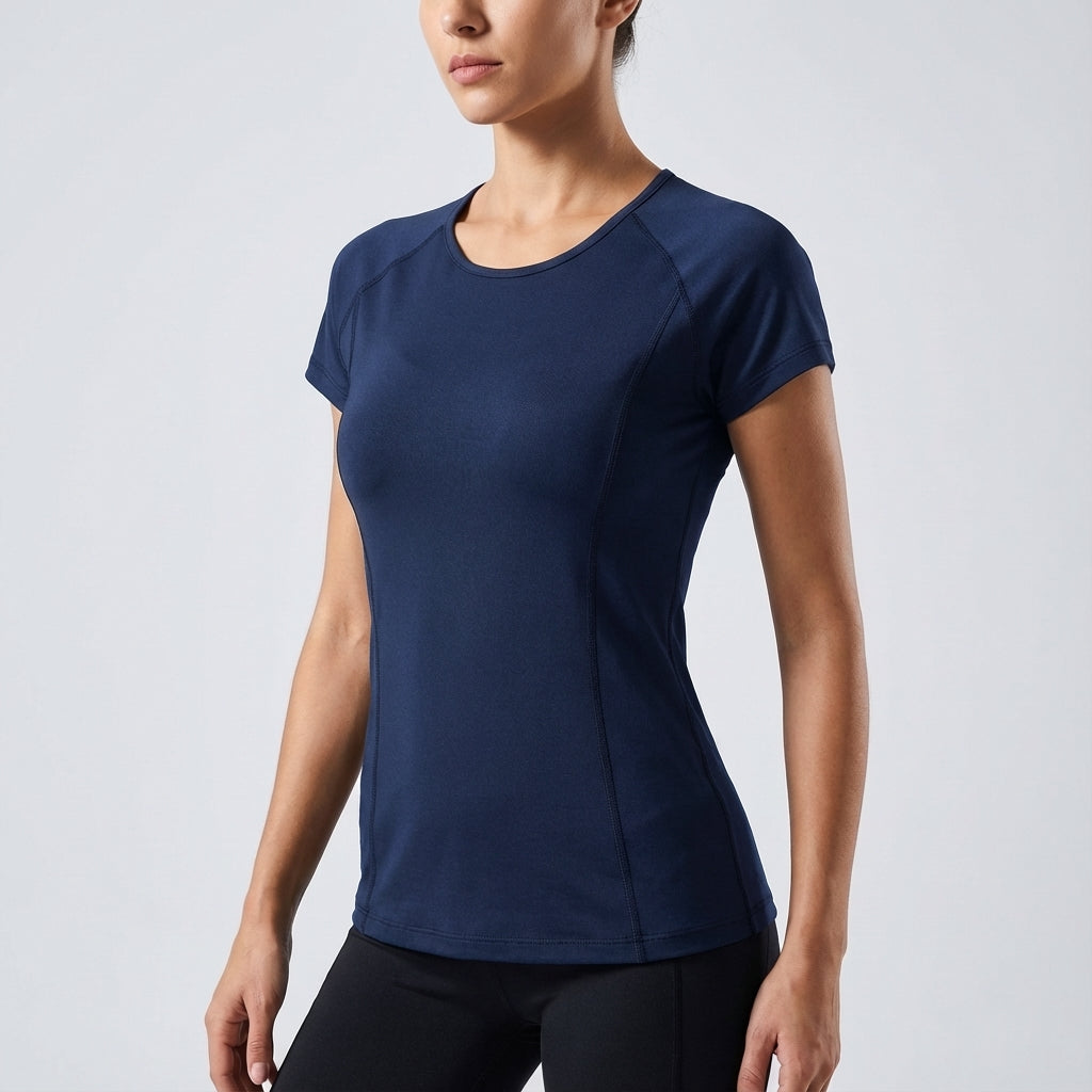 Sportowa koszulka damska Slim Fit - Donna