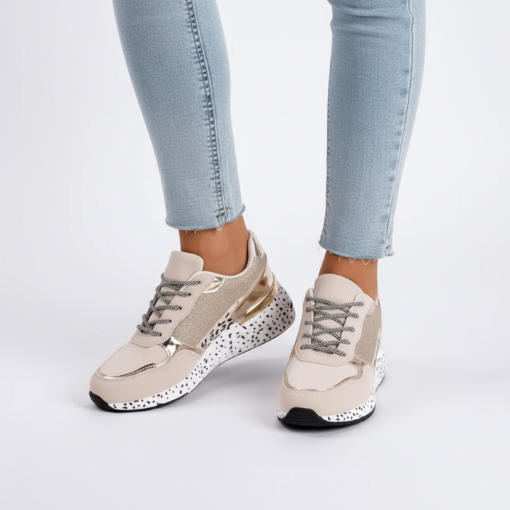 Damskie buty sportowe z bieżnikiem - Miranda