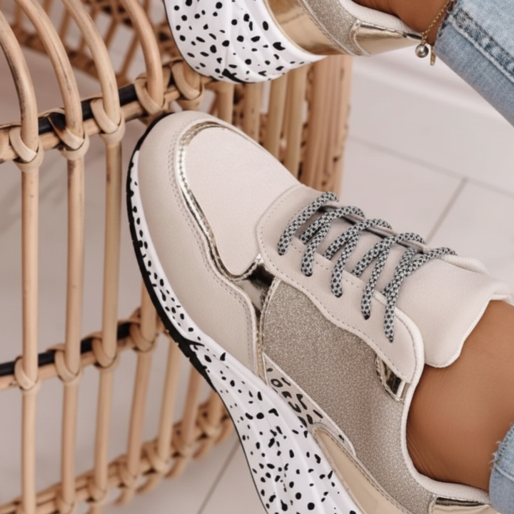 Damskie buty sportowe z bieżnikiem - Miranda