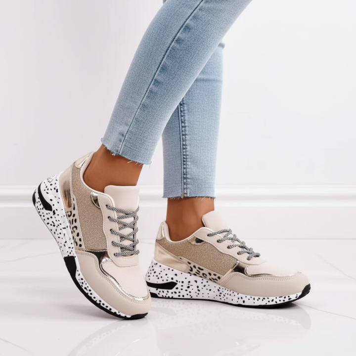 Damskie buty sportowe z bieżnikiem - Miranda