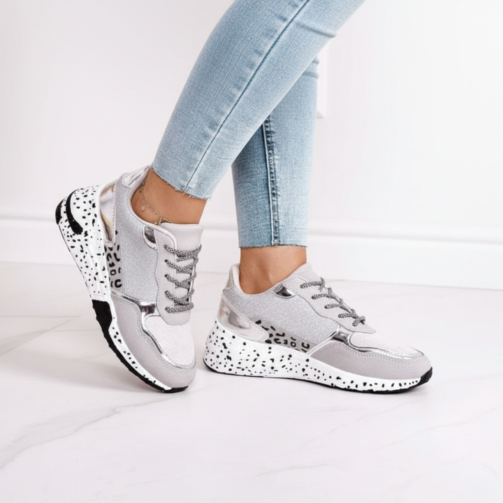 Damskie buty sportowe z bieżnikiem - Miranda