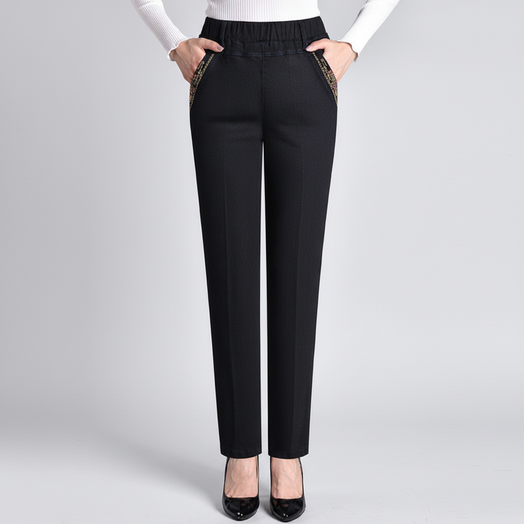 Damskie dżinsy z efektem push-up - Cathrine