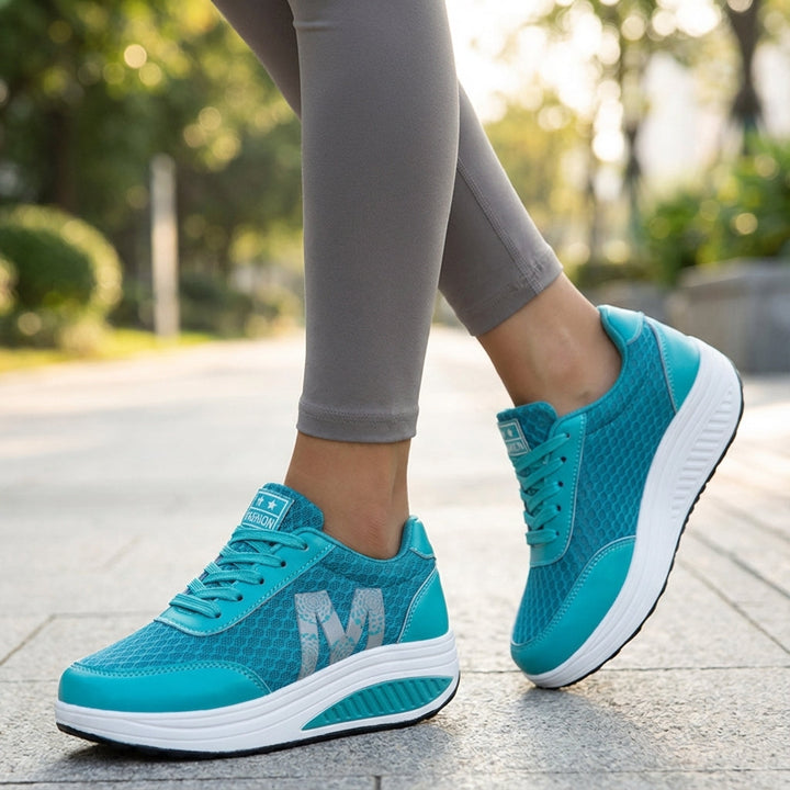 Amortyzujące buty treningowe z antypoślizgową podeszwą - Monica