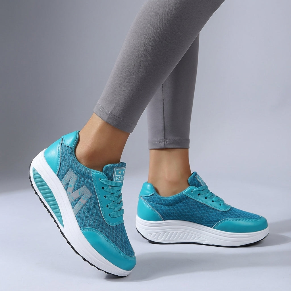 Amortyzujące buty treningowe z antypoślizgową podeszwą - Monica
