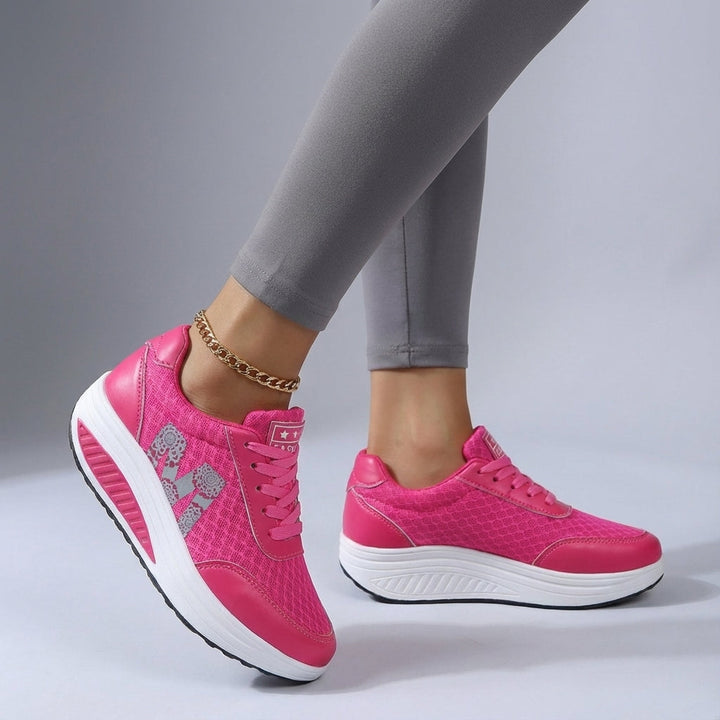 Amortyzujące buty treningowe z antypoślizgową podeszwą - Monica