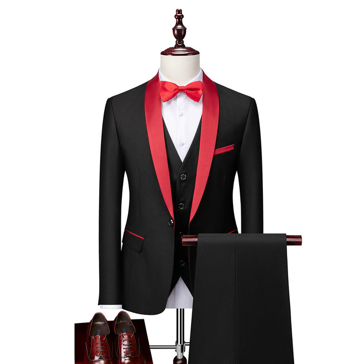Trzyczęściowy garnitur slim fit - Hennes