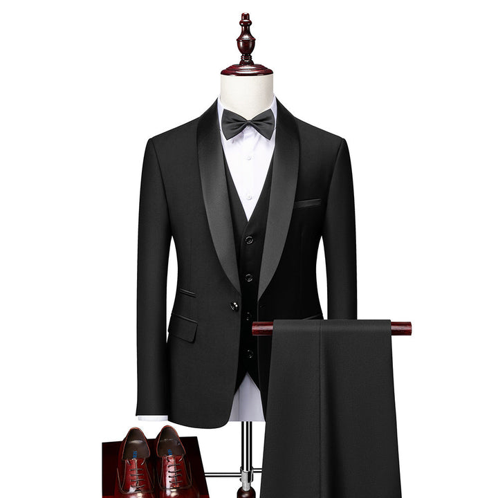 Trzyczęściowy garnitur slim fit - Hennes