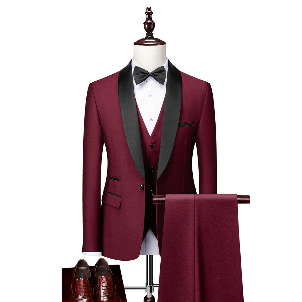 Trzyczęściowy garnitur slim fit - Hennes
