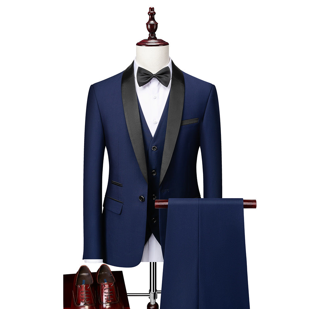Trzyczęściowy garnitur slim fit - Hennes