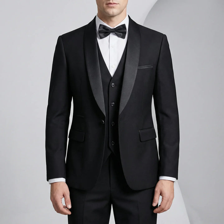 Trzyczęściowy garnitur slim fit - Hennes