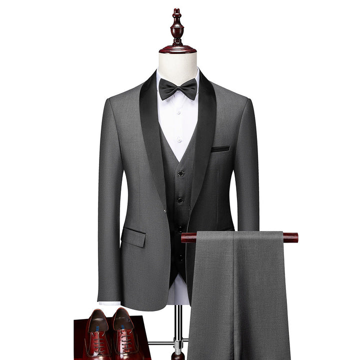 Trzyczęściowy garnitur slim fit - Hennes