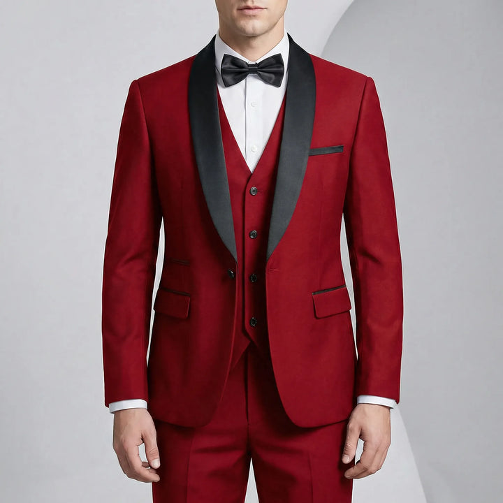 Trzyczęściowy garnitur slim fit - Hennes