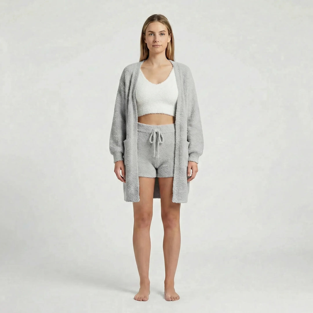 Trzyczęściowy zestaw loungewear dla kobiet - Renee