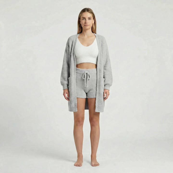 Trzyczęściowy zestaw loungewear dla kobiet - Renee