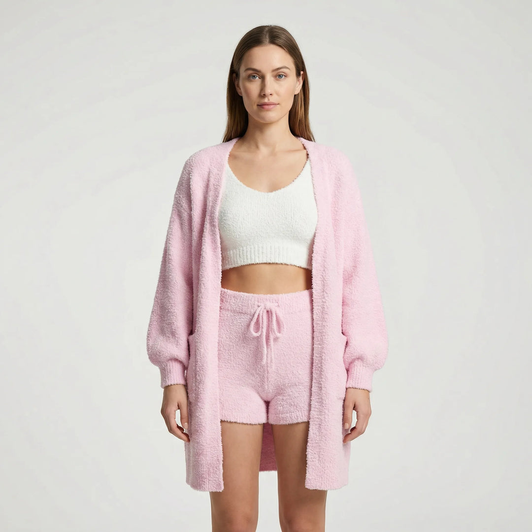 Trzyczęściowy zestaw loungewear dla kobiet - Renee