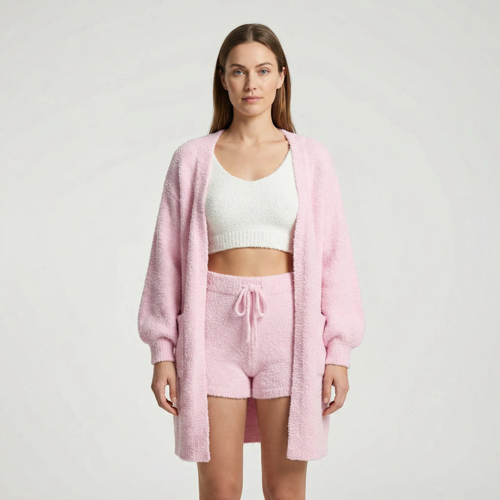 Trzyczęściowy zestaw loungewear dla kobiet - Renee