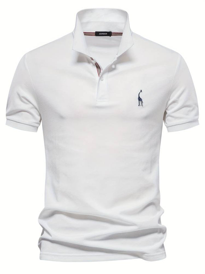 Jakub | Slim Fit polo męskie – klasyczne z sportowym kołnierzem
