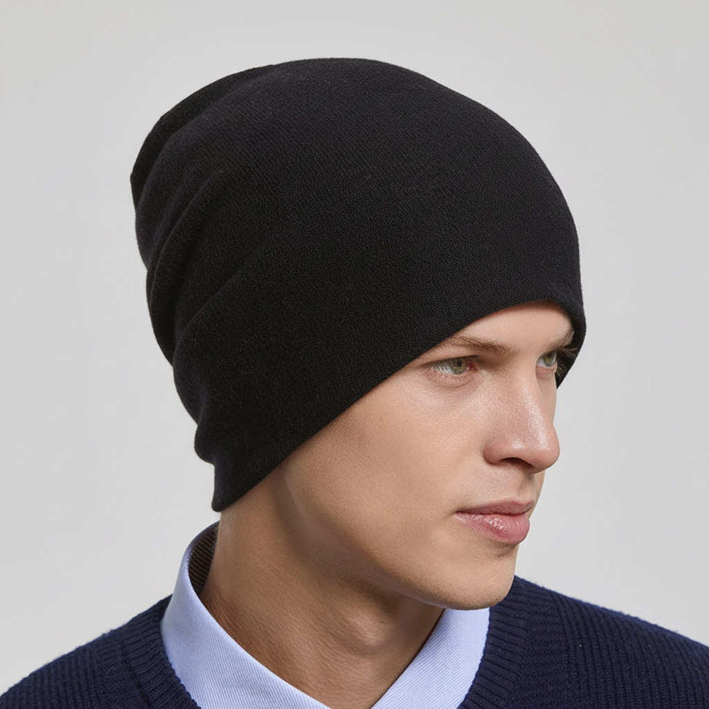 Jednolity rozmiar Slouchy Beanie - Woolglow