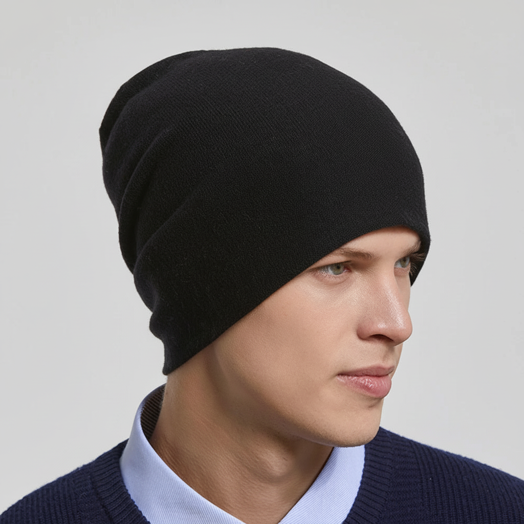 Jednolity rozmiar Slouchy Beanie - Woolglow