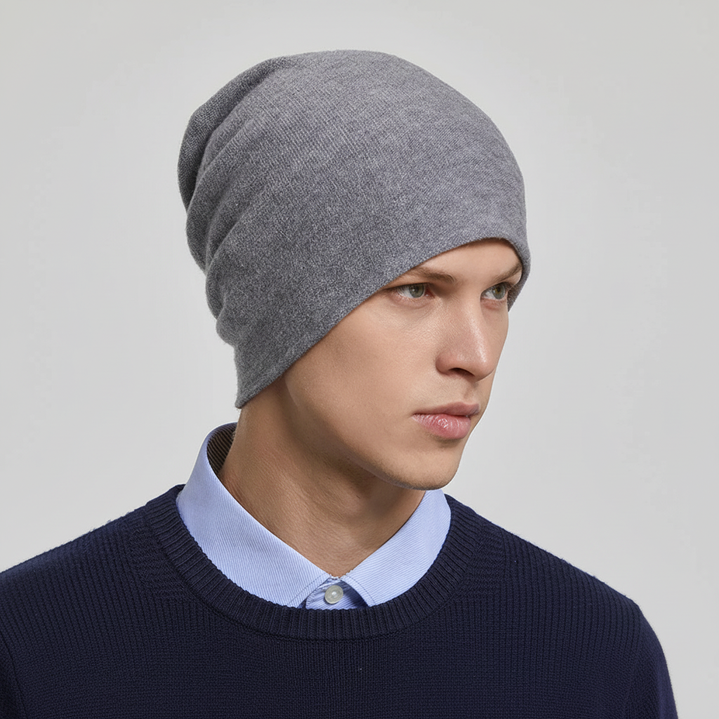 Jednolity rozmiar Slouchy Beanie - Woolglow