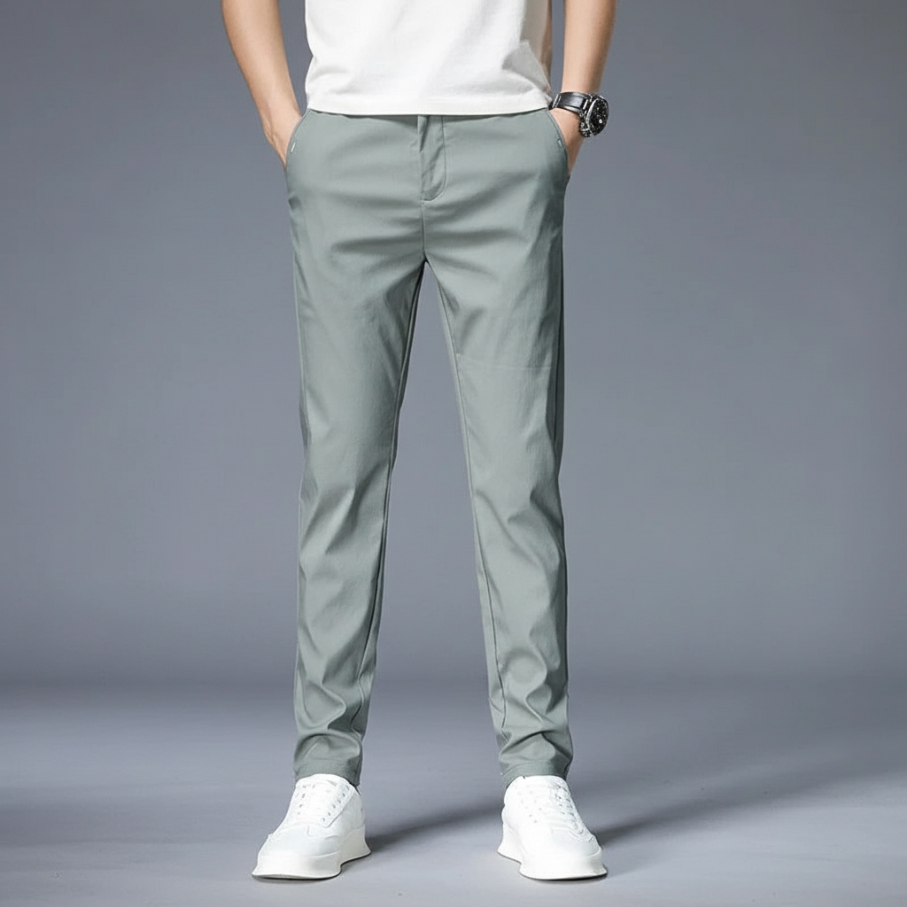 Elastyczne spodnie Slim Fit - Larry