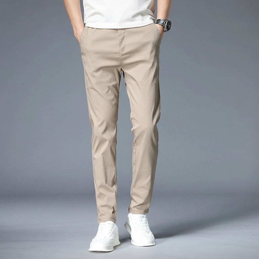 Elastyczne spodnie Slim Fit - Larry
