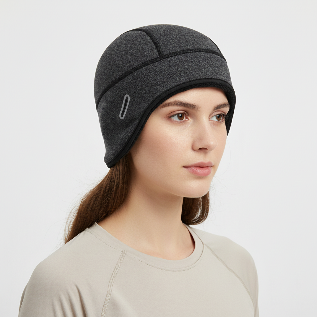 Elastyczna zimowa czapka z ociepliną - HelmetCozy
