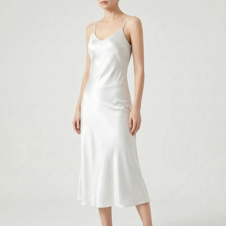 Elegancka sukienka midi typu slip - Charlotte