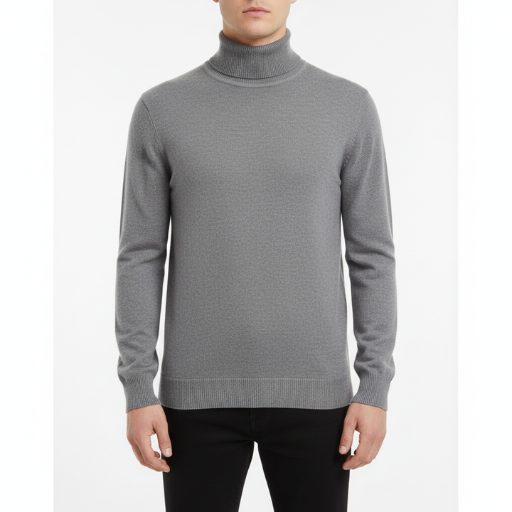 Elegancko skrojone swetry z golfem - Harald