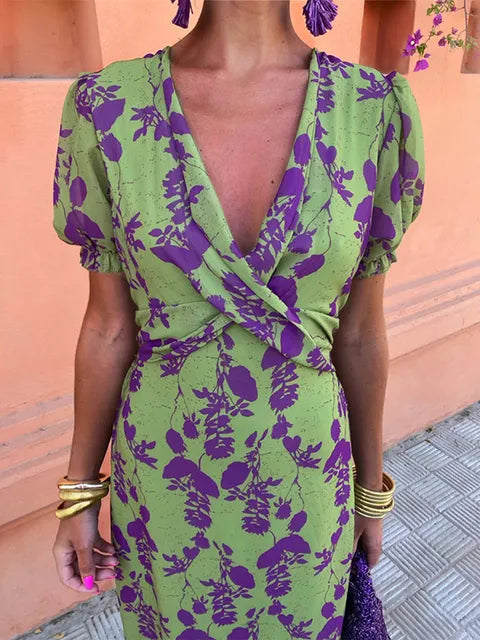 Rhiannon | Elegancka i zwiewna letnia sukienka