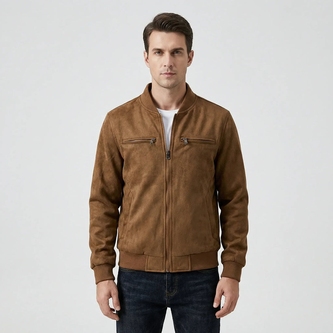 Elegancka kurtka męska typu bomber - Toby