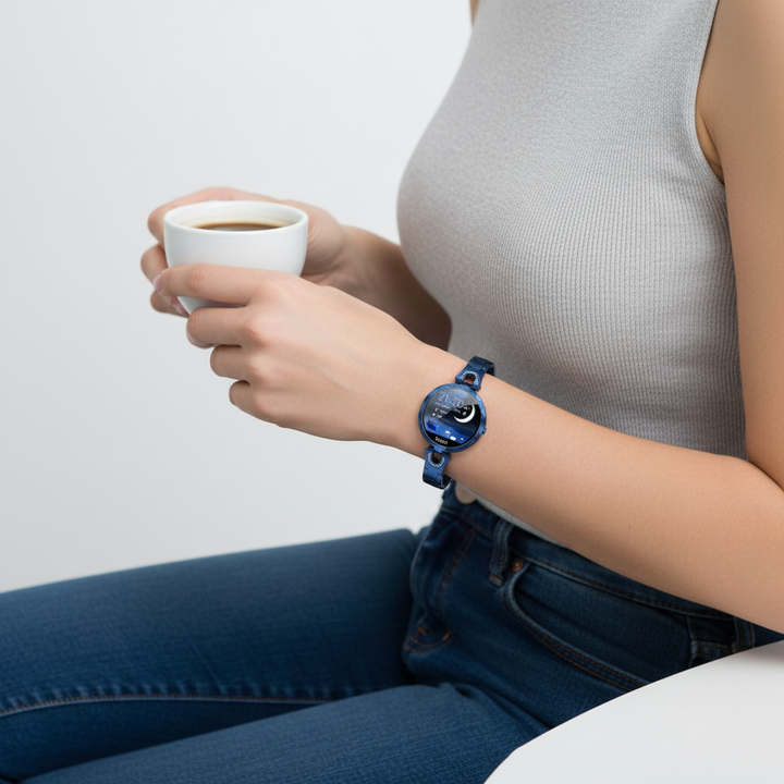 Elegancki damski smartwatch - HydroGlow