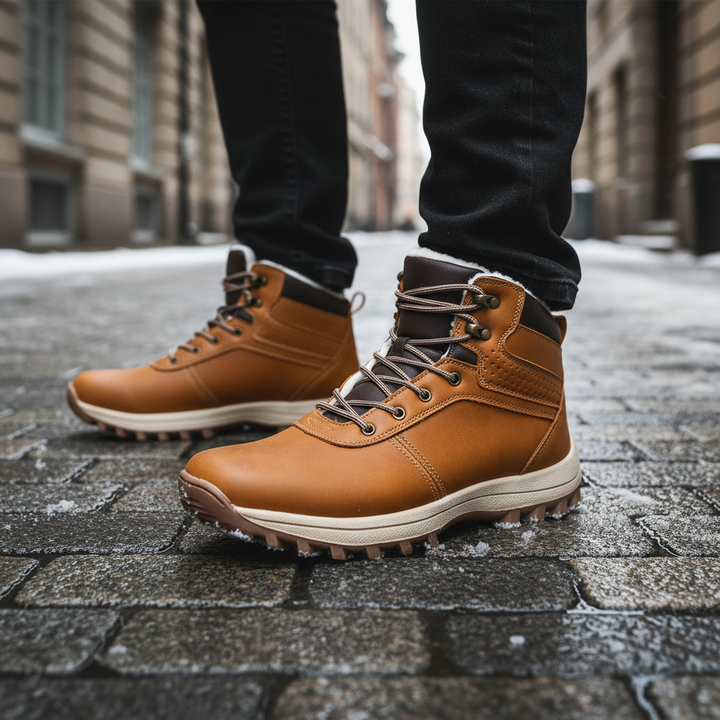 Ergonomiczne zimowe buty z wyściółką - Eric