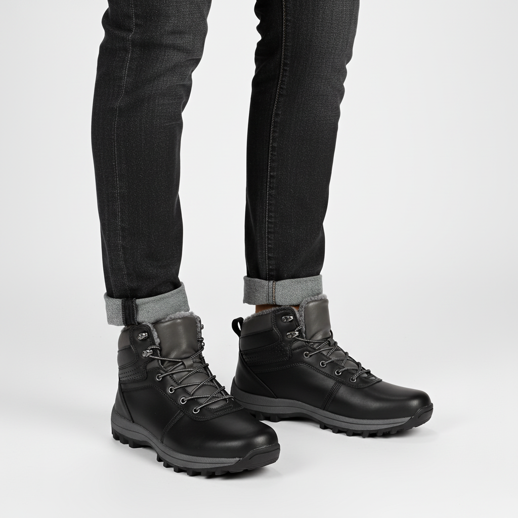 Ergonomiczne zimowe buty z wyściółką - Eric