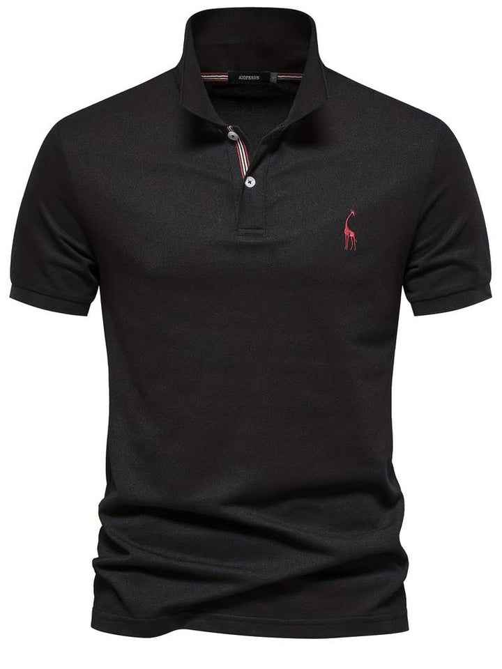 Jakub | Slim Fit polo męskie – klasyczne z sportowym kołnierzem