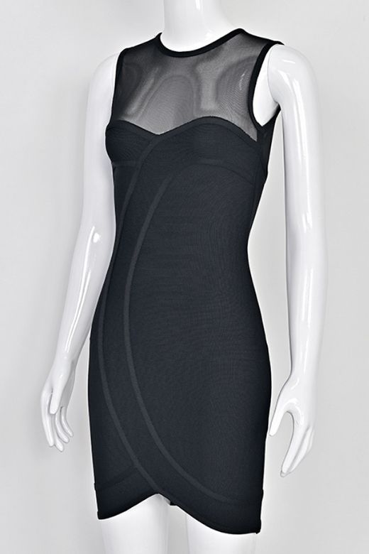 Dopasowana mini sukienka bodycon - Juliana