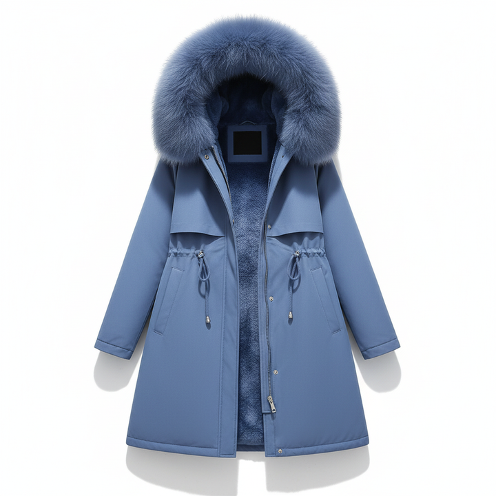 Fleece Parka z kapturem - Silvia