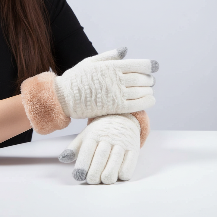 Rękawice dotykowe z polarową podszewką - PolarKnit