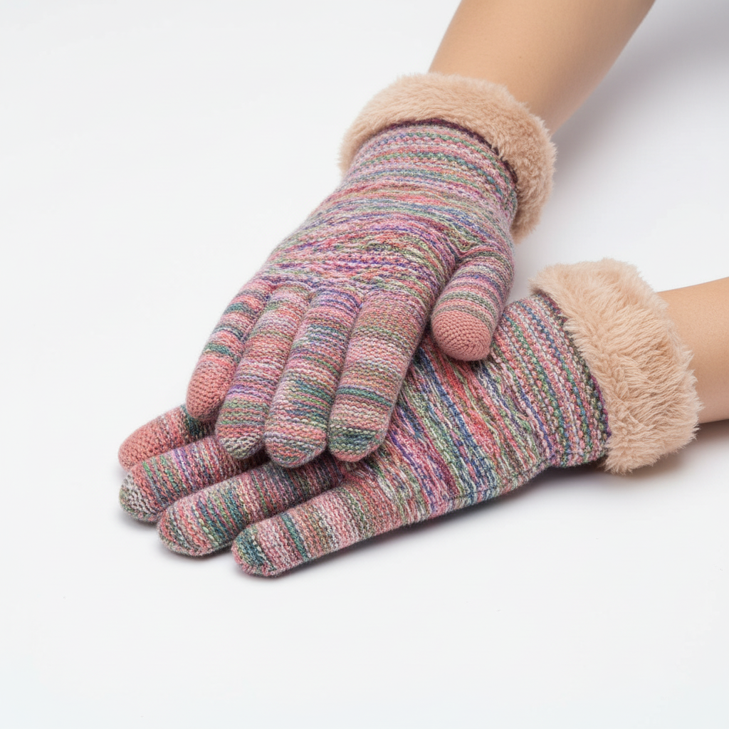 Rękawice dotykowe z polarową podszewką - PolarKnit