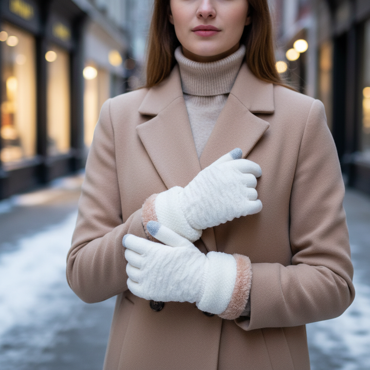 Rękawice dotykowe z polarową podszewką - PolarKnit