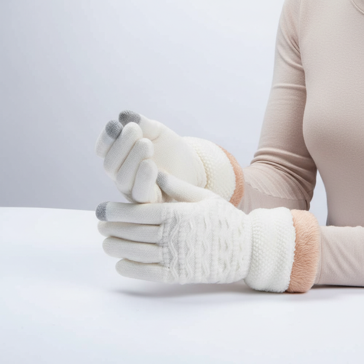 Rękawice dotykowe z polarową podszewką - PolarKnit