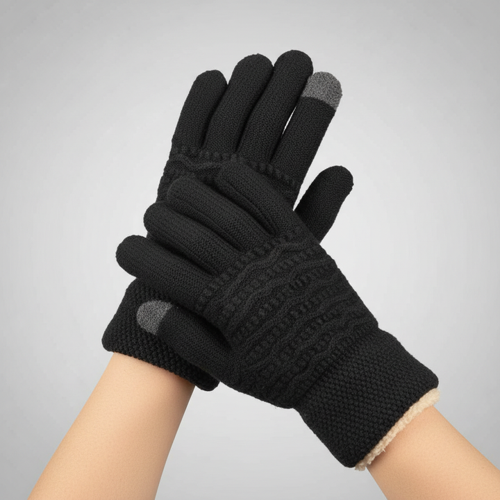 Rękawice dotykowe z polarową podszewką - PolarKnit