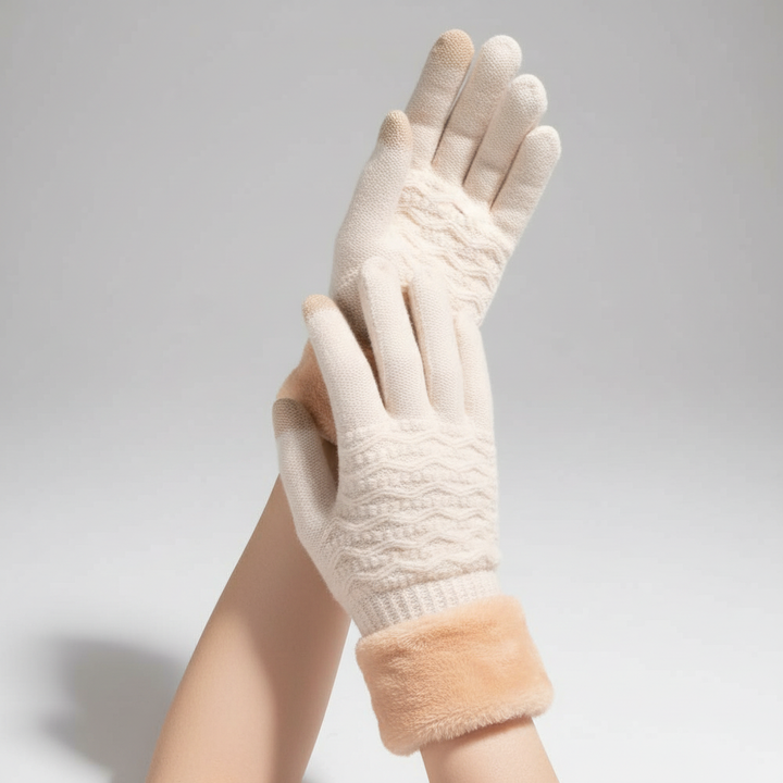 Rękawice dotykowe z polarową podszewką - PolarKnit