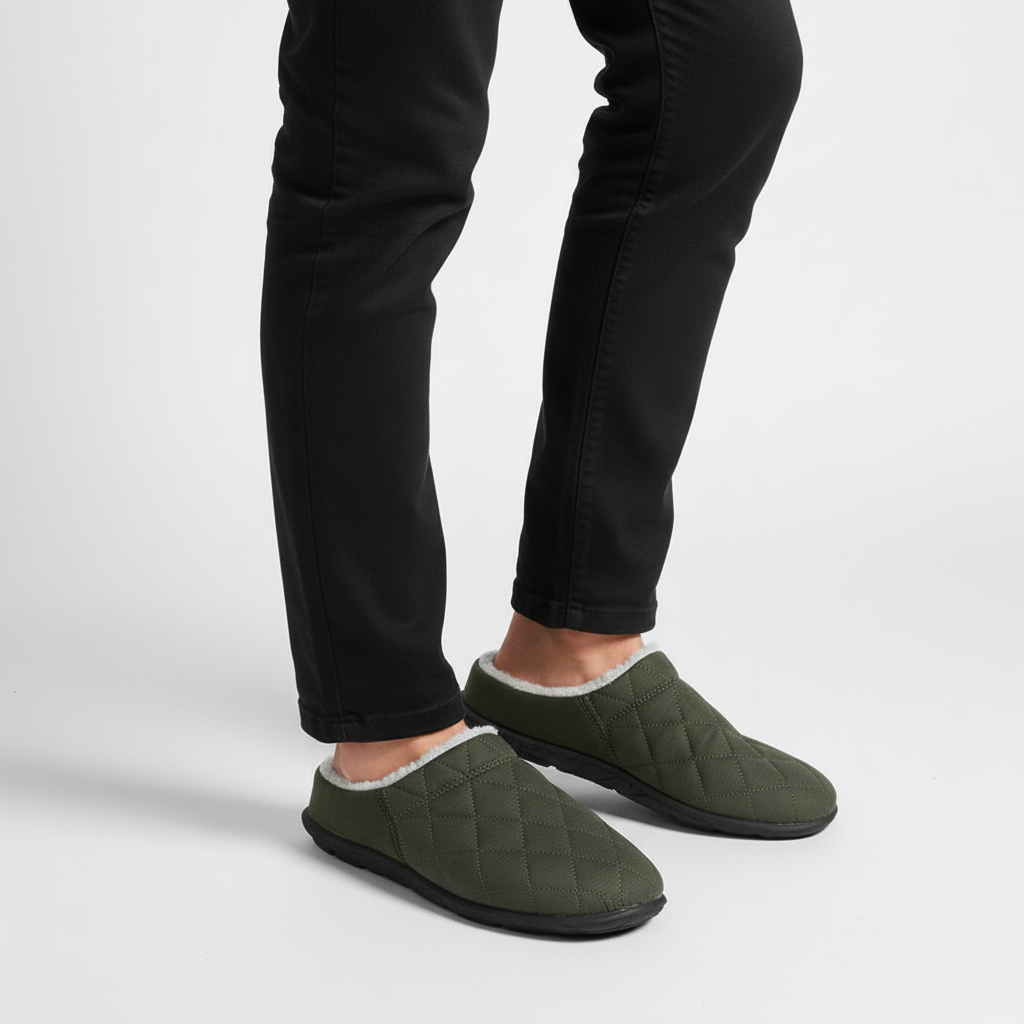 Zimowe kapcie z futerkiem - CozyKick