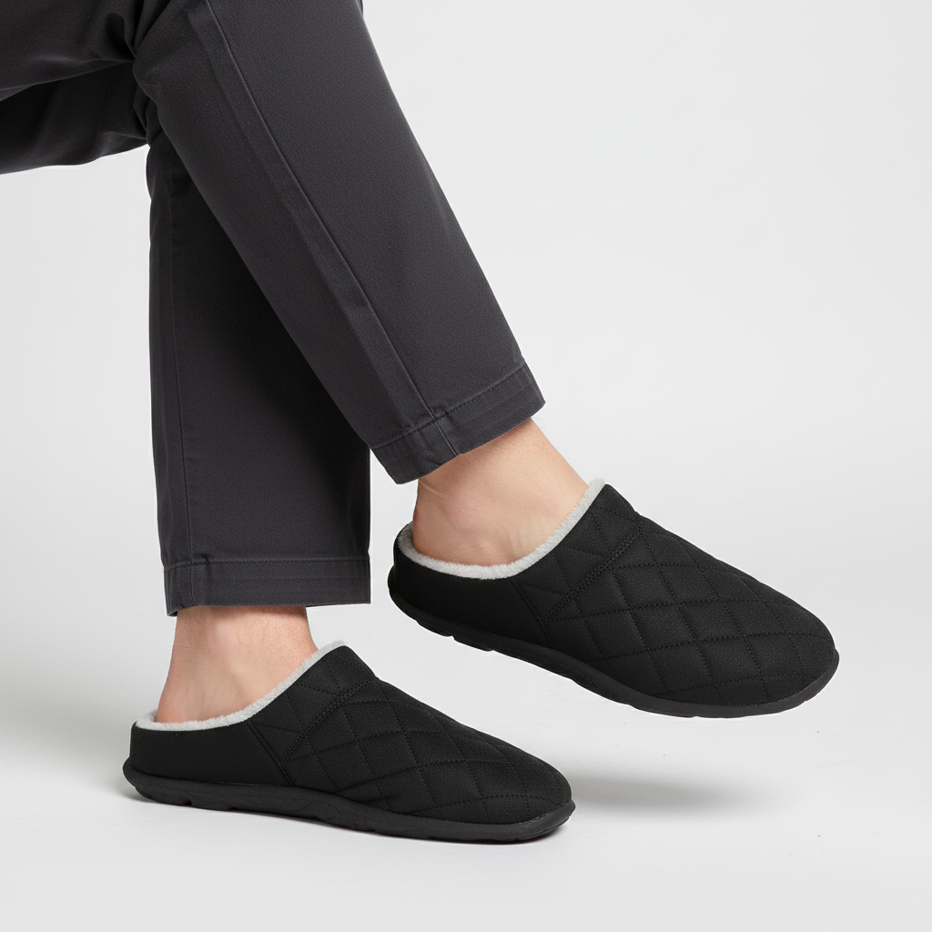 Zimowe kapcie z futerkiem - CozyKick